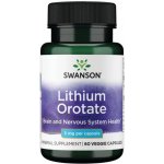 Swanson Lithium Orotate 5 mg 60 kapslí – Sleviste.cz