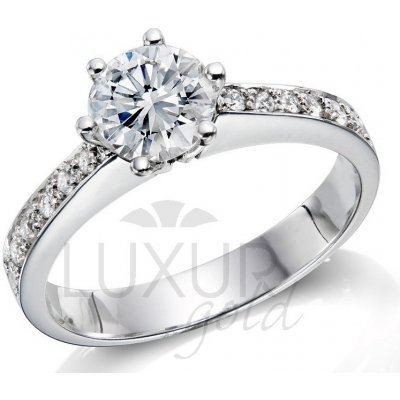 Gems Diamantový prsten bílé zlato REINA 40610850