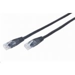 Gembird PP12-1M/BK Eth Patch UTP, kat. 5e, 1m, černý – Zboží Živě
