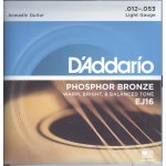 D'ADDARIO EJ16 Phosphor Bronze Light - .012 - .053 – Hledejceny.cz