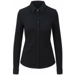 So Denim dámská košile z piqué úpletu Anna černá – Zbozi.Blesk.cz
