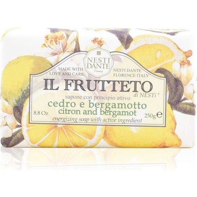 Nesti Dante Il Frutteto mýdlo Citrón a bergamot 250 g – Zboží Dáma