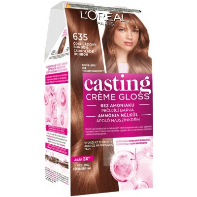 L'Oréal Casting Creme Gloss 635 Chocolate Candy 48 ml – Zboží Dáma L'Oréal Casting Creme Gloss 635 Chocolate Candy 48 ml – Zboží Dáma