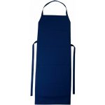 CG Workwear Zástěra Verona s laclem a kapsou 90x75 cm modrá námořní CGW1146 – Hledejceny.cz