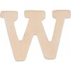 Dekorace Drewmax Dřevěné písmenko W