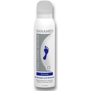Sanamed Saphir krémová pěna na nohy 300 ml