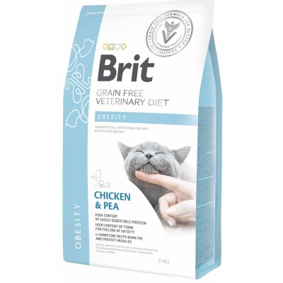 Brit Veterinary Diet Cat Grain Free Obesity 5 kg – Hledejceny.cz