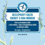 Adveni BEZLEPKOVÝ ENERGY CHLÉB S MOUKOU Z CHIA SEMÍNEK 0,5 kg – Zbozi.Blesk.cz