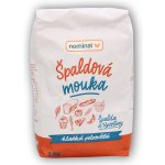 NOMINAL Špaldová mouka hladká polosvětlá 1 kg – Zboží Dáma