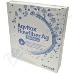 Aqvitox Flowfiber Ag 10 x 10cm antimikrobiální 10 ks – Hledejceny.cz