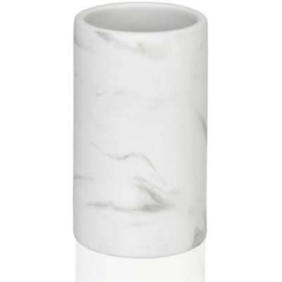 Andrea House Kelímek do koupelny Marble Ceramic BA68133 mramor – Zboží Mobilmania