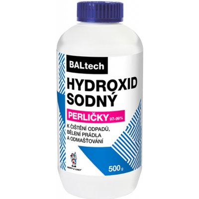 BALtech hydroxid sodný k čištění odpadů, perličky, 500 g – Zbozi.Blesk.cz