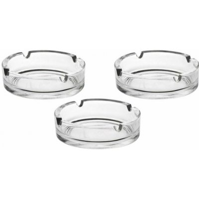 Glasmark Stolní popelník Klasik sada 3 ks – Zboží Mobilmania
