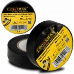 Crownman Izolační páska 600V pevná voděodolná 19 mm x 10 m černá CM-1780002 – Sleviste.cz