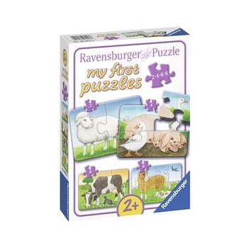 Ravensburger Zvířata na statku 2/4/6/8 dílků