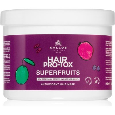 Kallos Hair Pro Tox Superfruits antioxidační maska na vlasy 500 ml – Hledejceny.cz