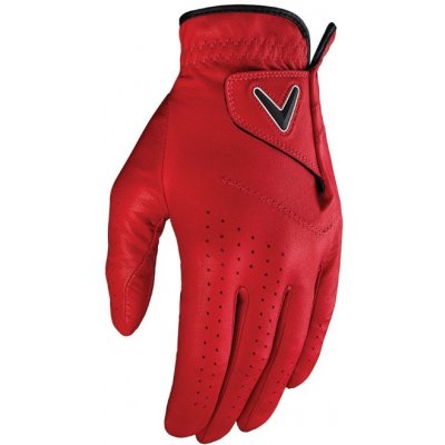 Callaway Opti Color Mens Golf Glove červená Levá XL 2019
