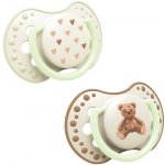Lovi Dudlík svítící silikonový dynamický Teddy Love 2ks – Sleviste.cz