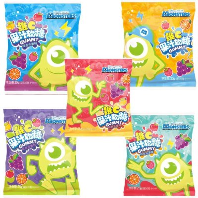Qi Disney Monsters Mike Mixed Fruit Vitamin C Gummy 25 g – Hledejceny.cz