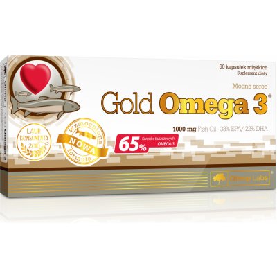 Olimp Gold Omega 3 60 kapslí – Hledejceny.cz