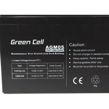 Green Cell 12V 7.2Ah