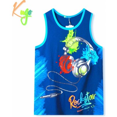 Kugo chlapecké tílko TM9215 modrá – Sleviste.cz