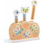 Djeco motorická hra vyskakovací zvířátka Simply White – Hledejceny.cz