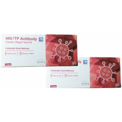 Reagen 2v1 test na infekci HIV a syfilis 2 ks – Zboží Dáma