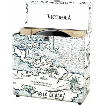 Victrola Retro Vinyl pouzdro, map print VSC-20-P4