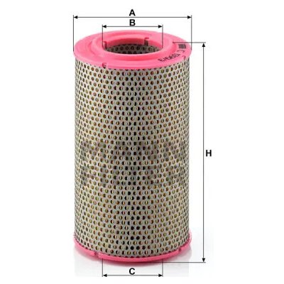 MANN FILTER Vzduchový filtr C 1399/3 – Hledejceny.cz