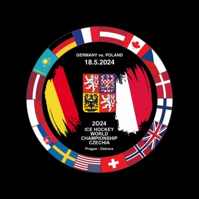 Puk Ice Hockey World Championship Czechia MS 2024 Dueling 18.5.2024 Germany vs. Poland – Zboží Mobilmania