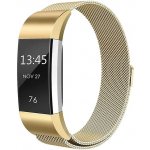 BStrap Milanese pro Fitbit Charge 2 gold, velikost L STRFB0316