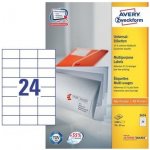 Avery Zweckform Etikety 100 listů A4 bílé 70 x 37 mm univerzální 3474 – Sleviste.cz