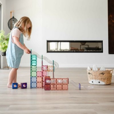 Connetix Pastel Ball Run Expansion Pack 80 ks – Zboží Dáma