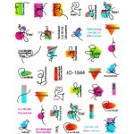 Samolepky na nehty Colorful JO-1844 – Hledejceny.cz