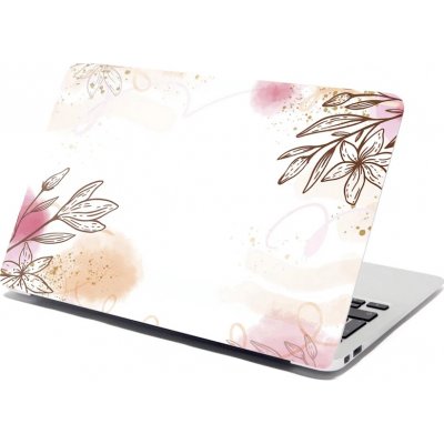 Sablio Samolepka na notebook Jarní akvarel - 38x26 cm – Zboží Živě