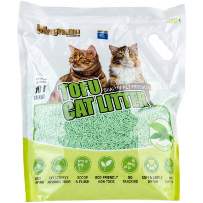 Magnum Tofu cat litter Green tea 10 l – Zboží Mobilmania