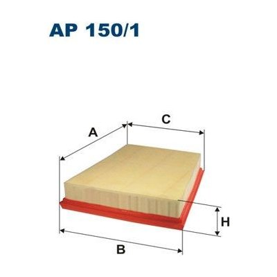 Vzduchový filtr FILTRON AP 150/1 (AP150/1) – Zboží Mobilmania