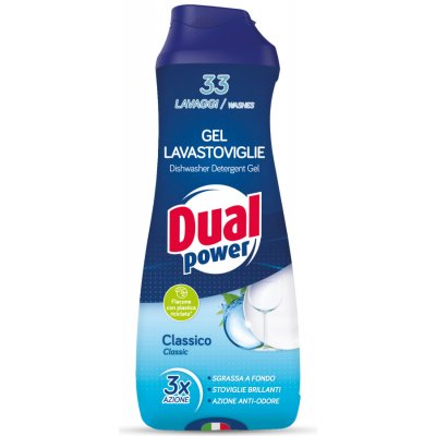 Dual power gel do myčky nádobí 33 dávek 660 ml – Hledejceny.cz