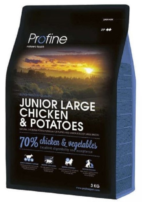 Profine Junior Large Breed Chicken & Potato 3 kg