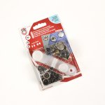 Takoy Nýtovací druky 15 mm barva tmavě šedá - balení 10 ks – Zboží Dáma