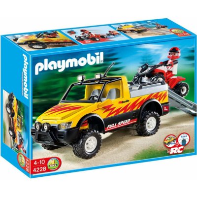 Playmobil 4228 Pick-up se čtyřkolkou – Hledejceny.cz