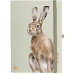 Luxusní zápisník Wrendale Designs "Golden Hour", A5, 100 l., linkovaný - Zajíc – Hledejceny.cz