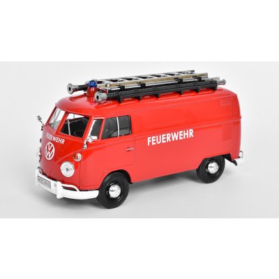 MOTORMAX Volkswagen T1 Type 2 Van Feuerwehr 1962 1:24 – Zboží Mobilmania