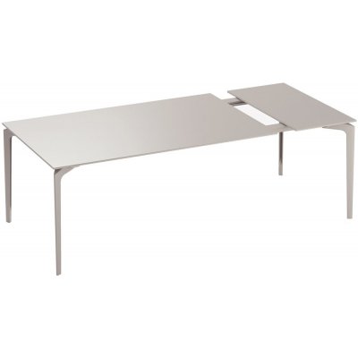 Fast Hliníkový rozkládací jídelní stůl Allsize, obdélníkový 161-211x101x74 cm, lakovaný hliník – Zbozi.Blesk.cz