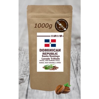 Monro 100% Arabika Dominican Santo Domingo Lavado Trillado 1 kg