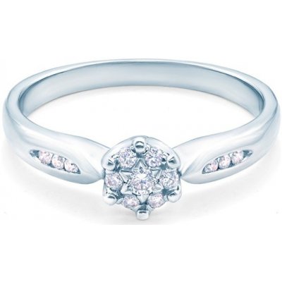 Savicki zásnubní prsten bílé zlato diamant 6571 – Zboží Mobilmania