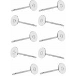 Stoklasa Puzeta vlepovací Ø8 mm Balení: 20 ks, Varianta: 2 stříbrná – Zboží Dáma