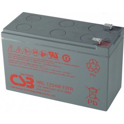 CSB HRL 1234WF2 CSB 12V / 9Ah – Zboží Živě