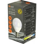 Solight LED žárovka miniglobe 6W E27 4000K 420lm – Hledejceny.cz